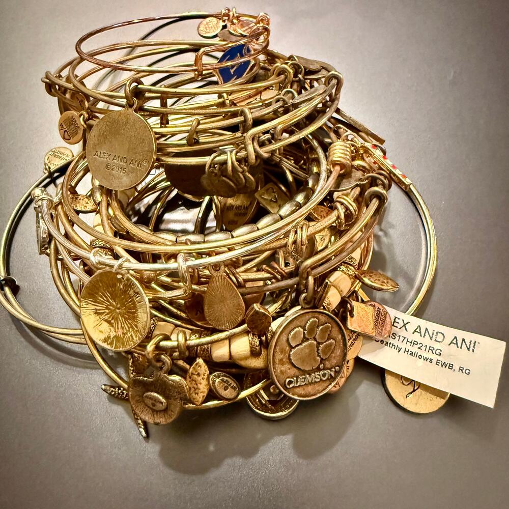 Bundle of Gold Alex & Ani Bracelets 8.5 oz